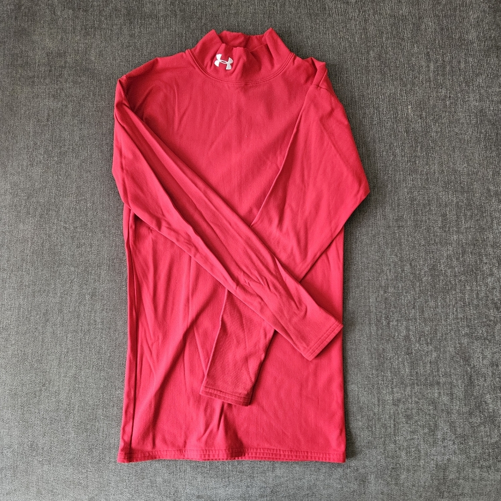 Under Armour Red Long Sleeve Shirt